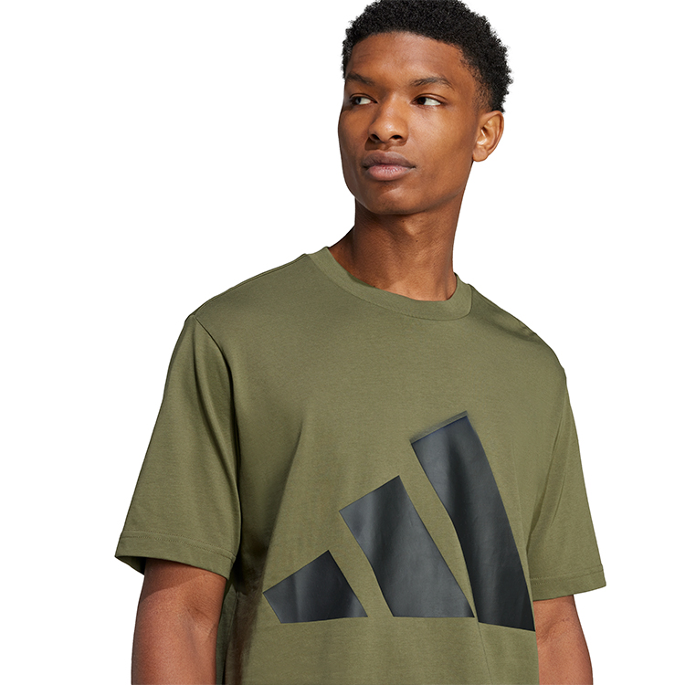Футболка мужская Adidas M BL SJ T M Зеленый photo 2