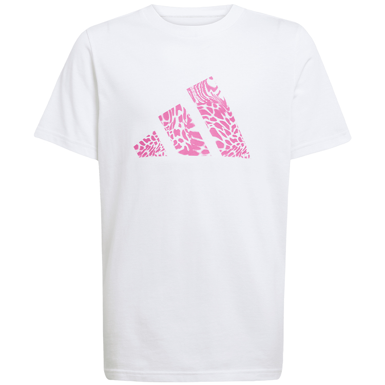 Tricou Adidas JG ANIMAL LOGO / Femei / 128 / Alb photo 2