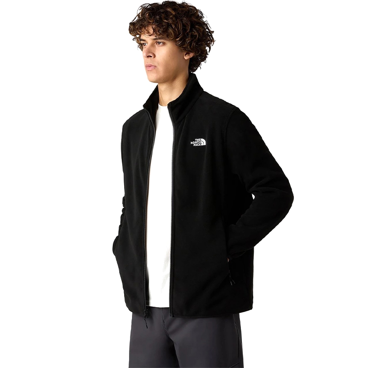 Hanorac pt bărbați The North Face M GLACIER FLEECE JACKET S Negru photo 2