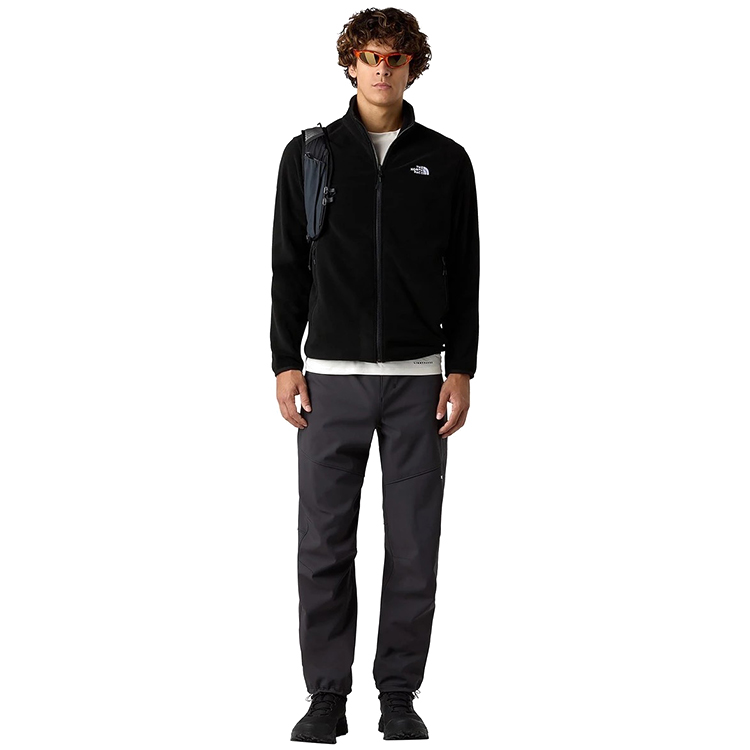 Hanorac pt bărbați The North Face M GLACIER FLEECE JACKET S Negru photo 4