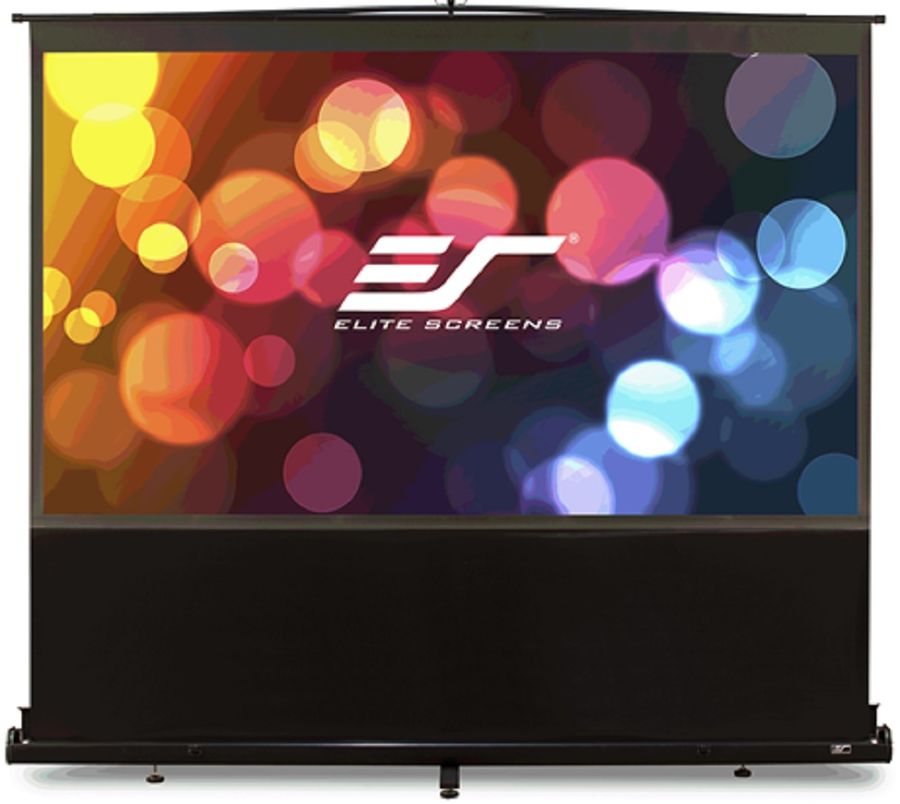 Elite Screens 100"(16:9) 222x125cm ez Cinema Series Telescoping Pull Up Series, Black photo 1