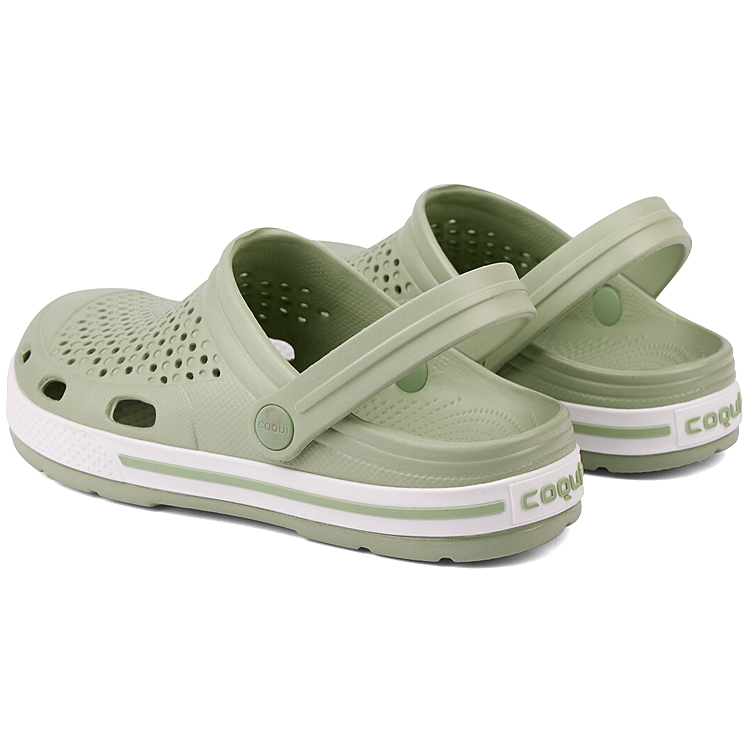 Slapi COQUI Clogs LINDO pt Femei / 36 / Verde-alb photo 4