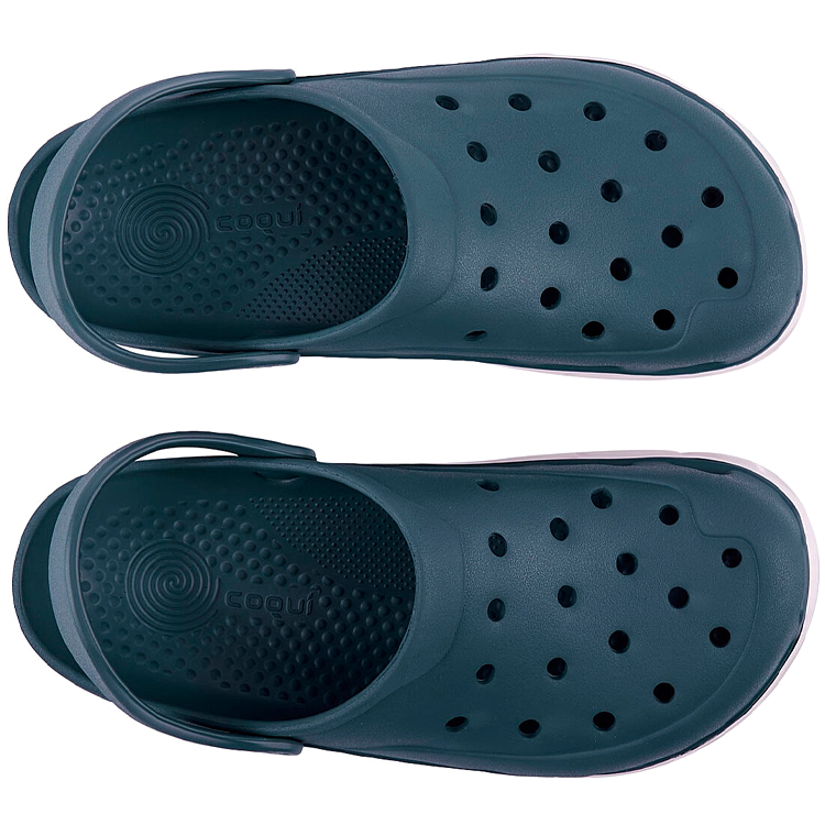 Slapi COQUI Clogs CODY DUAL pt Barbati / 41 / Gri-alb photo 4
