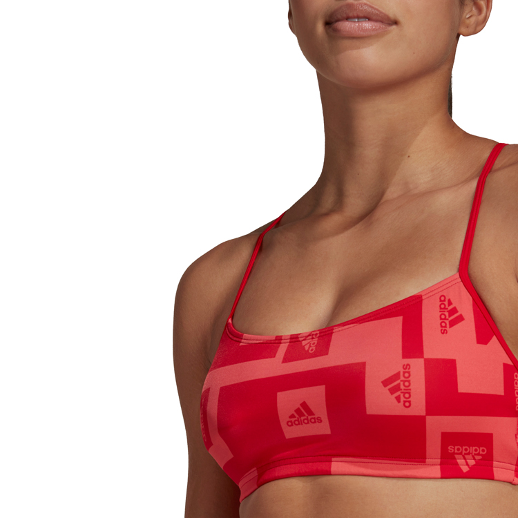 Купальник Adidas BARS AOP BIKINI / Женский / S / Красный photo 2