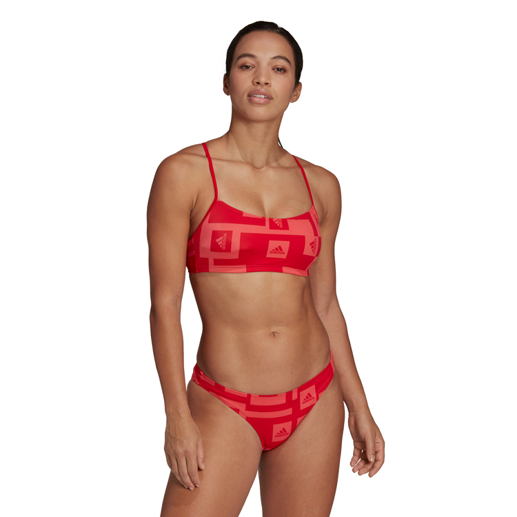 Купальник Adidas BARS AOP BIKINI / Женский / S / Красный photo 5