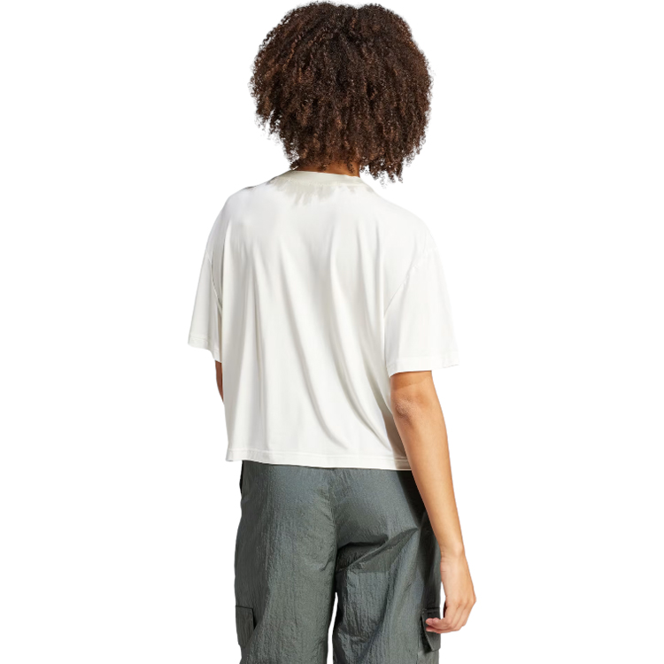 Tricou Adidas W C ESC Q2 LO T XXS Alb Femei photo 4