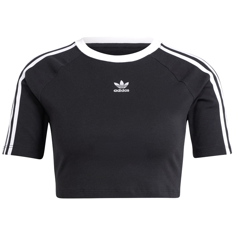 Tricou Adidas 3 S BABY TEE XXS Negru Femei photo 1 Tricou Adidas 3 S BABY TEE XXS Negru Femei photo 1