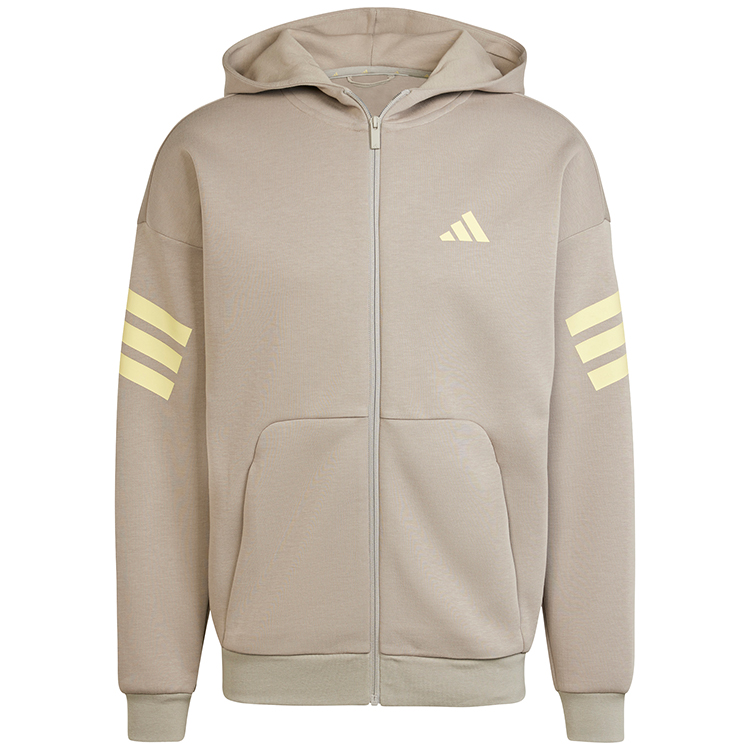 Hanorac pt bărbați Adidas M FI 3S FZ XS Bej photo 1