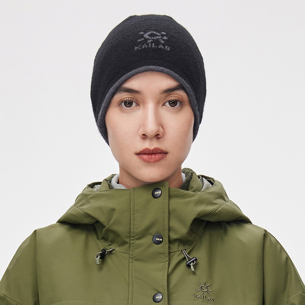 Caciula Kailas Wool Reversible Beanie Hat One size Negru photo 4