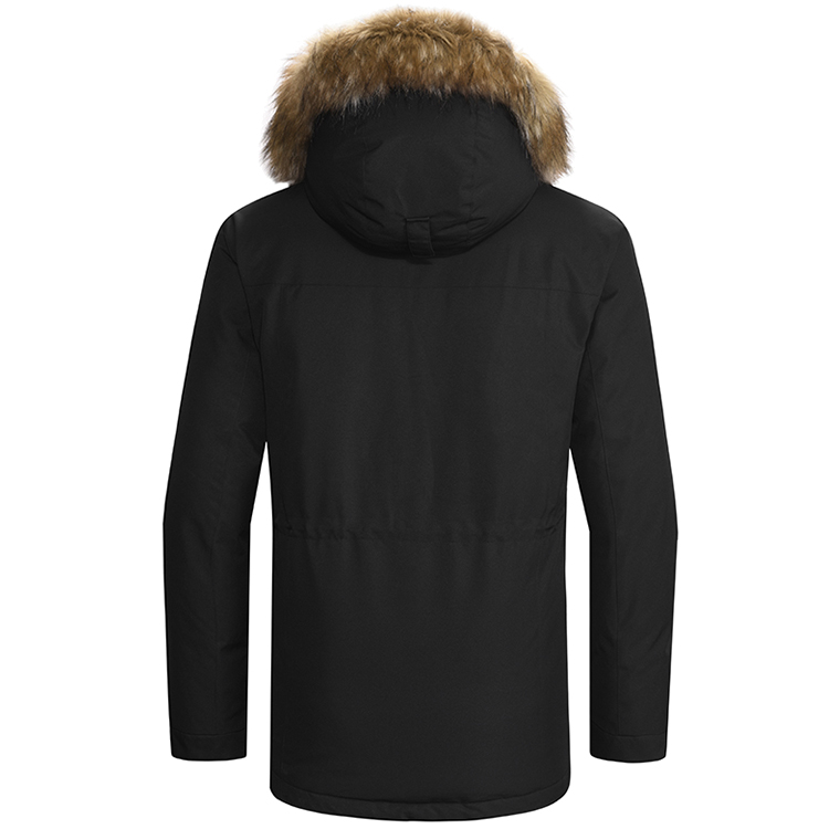Куртка мужская Kailas Long Thick Fur Down Jacket XL Черный photo 5