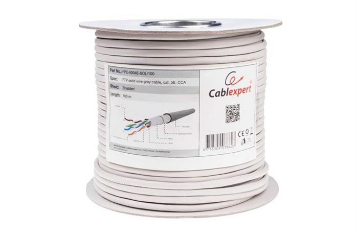 Cable FTP Gembird FPC-5004E-SOL, AWG24 solid CCA , 305m photo 1 Cable FTP Gembird FPC-5004E-SOL, AWG24 solid CCA , 305m photo 1