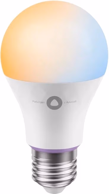 Bec LED YANDEX Smart Bulb with Alisa / Smart Wi-Fi White / E27 / 8W / 2700K-6500K
