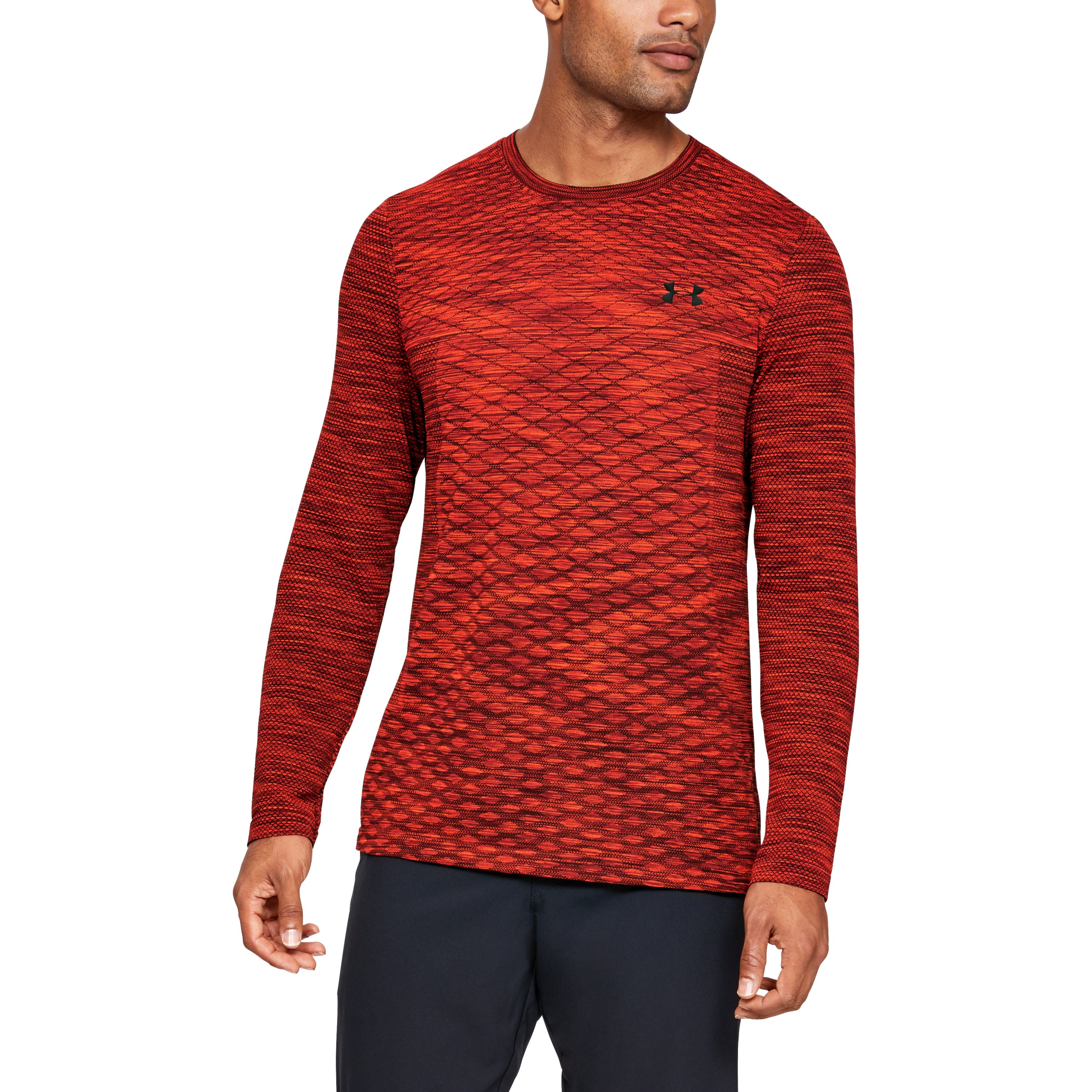 Tricou bărbătesc Under Armour Vanish Seamless SS Novelty LG Rosu photo 3