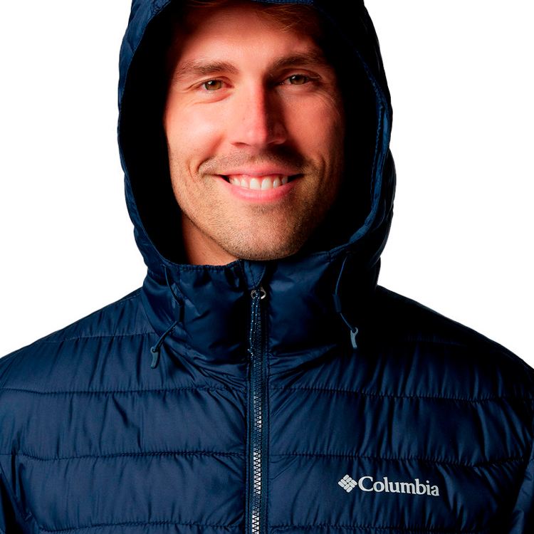 Куртка мужская Columbia Powder Lite II Hooded Jacket S Синий photo 3