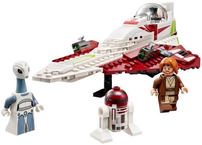 Constructor Lego Star Wars Obi-Wan Kenobis Jedi Starfighter 75333 de la 7+ ani photo 2
