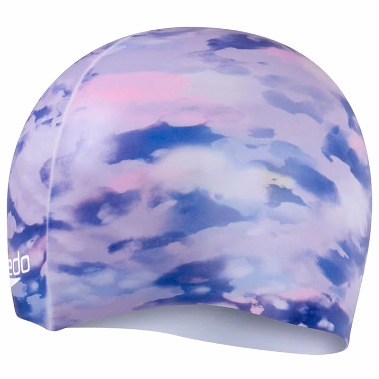 Силиконовая шапочка для плавания Speedo DIGITAL PRINTED CAP