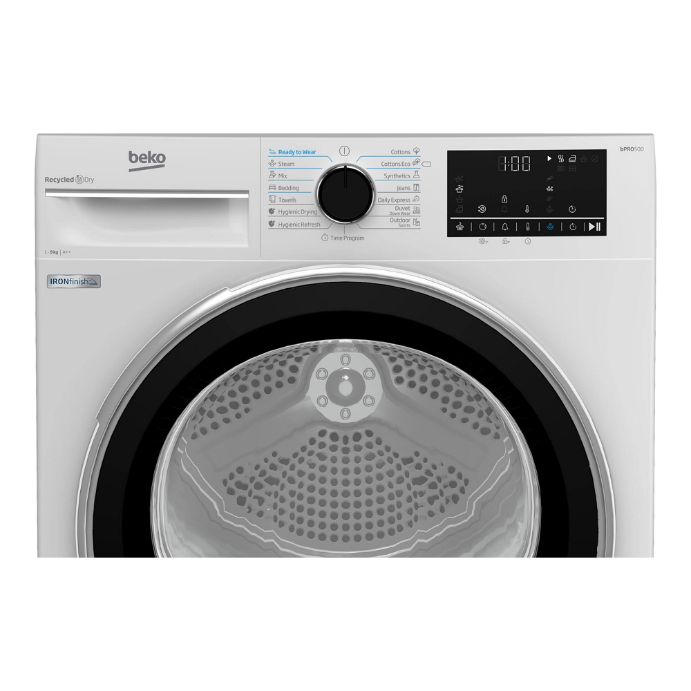 Masina de uscat rufe Beko B5T69233 / 9 kg / A++ / Alb photo 3