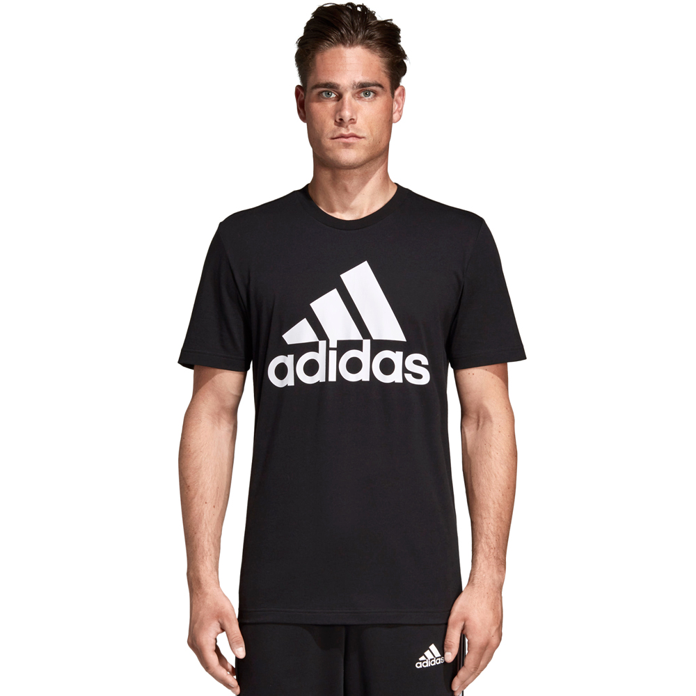 Tricou bărbătesc Adidas MH BOS Tee L Negru photo 3