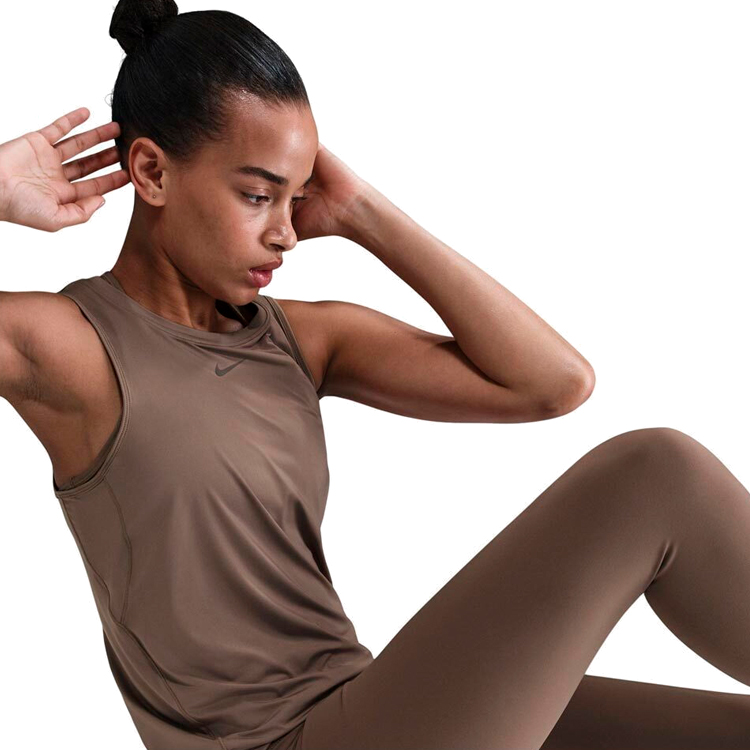 Майка Nike W NK ONE CLASSIC DF TANK / Женский / M / Коричневый photo 4