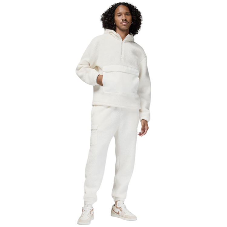 Мужская Толстовка Nike M J FLIGHT SHERPA TOP L Белый photo 2