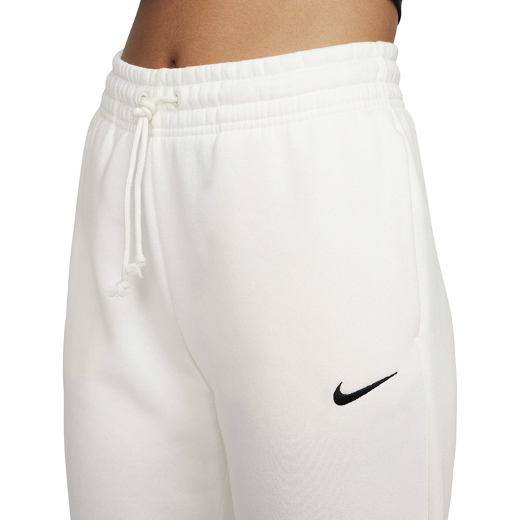 Pantaloni Nike W NSW PHNX FLC MR PANT STD L Bej Femei photo 5