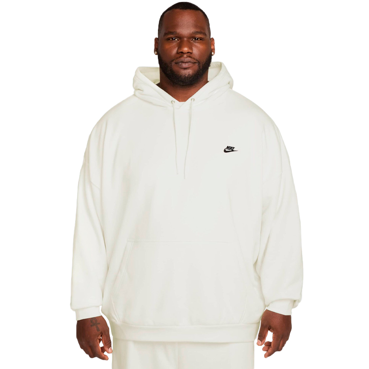 Hanorac pt bărbați Nike M NK CLUB FT OVERSIZED PO HDY M Bej photo 3