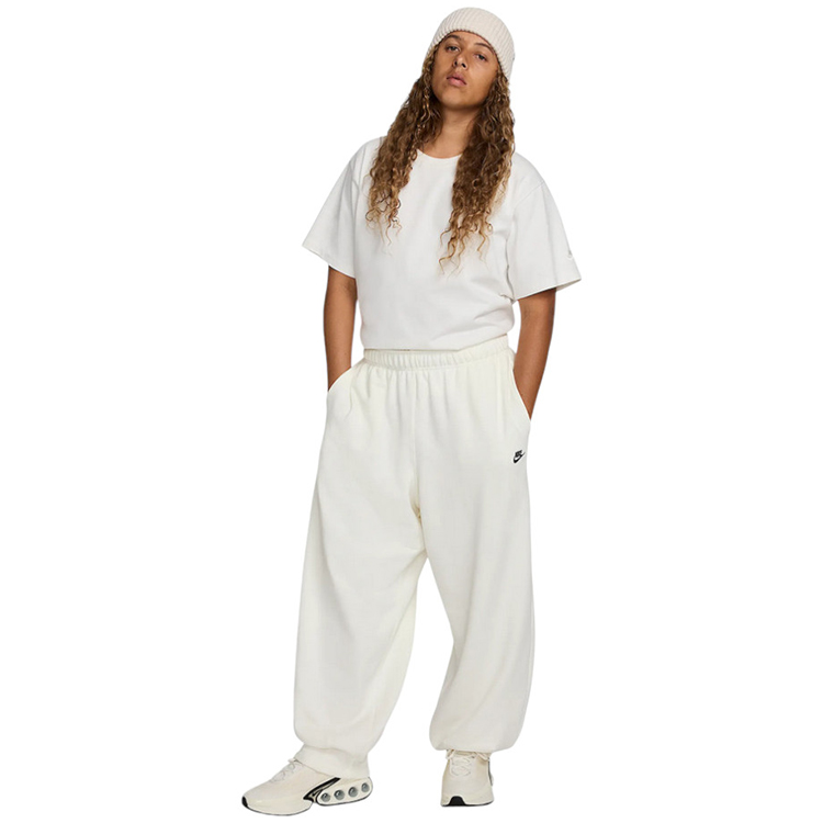 Брюки Nike M NK CLUB FT OVERSIZED PANT S Белый Мужской photo 3