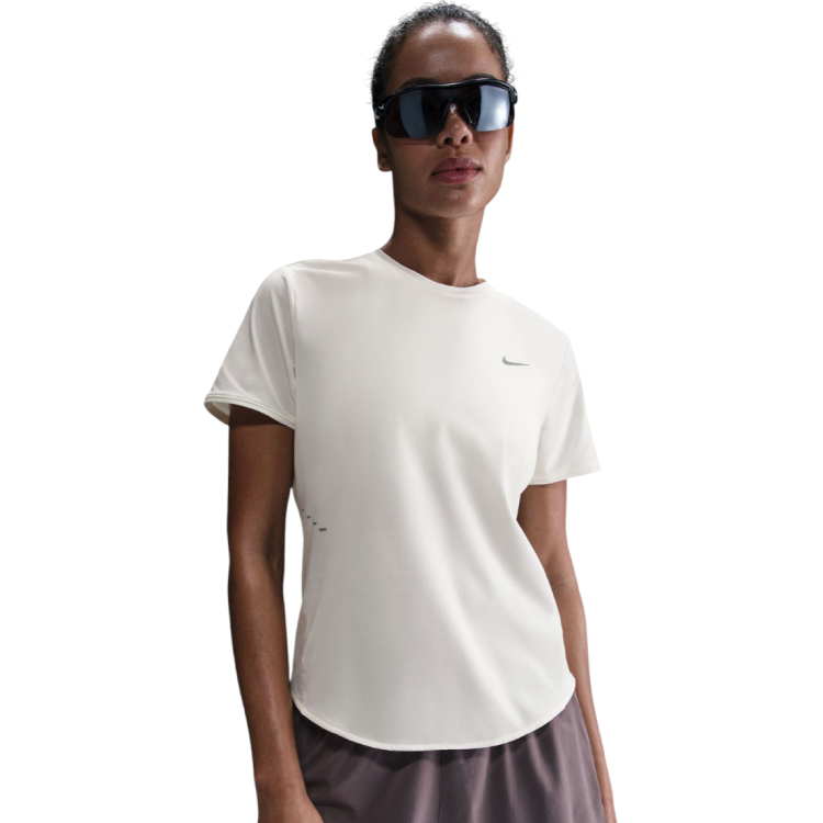 Tricou Nike W NK SWIFT DF SS TOP / Femei / XS / Bej photo 3