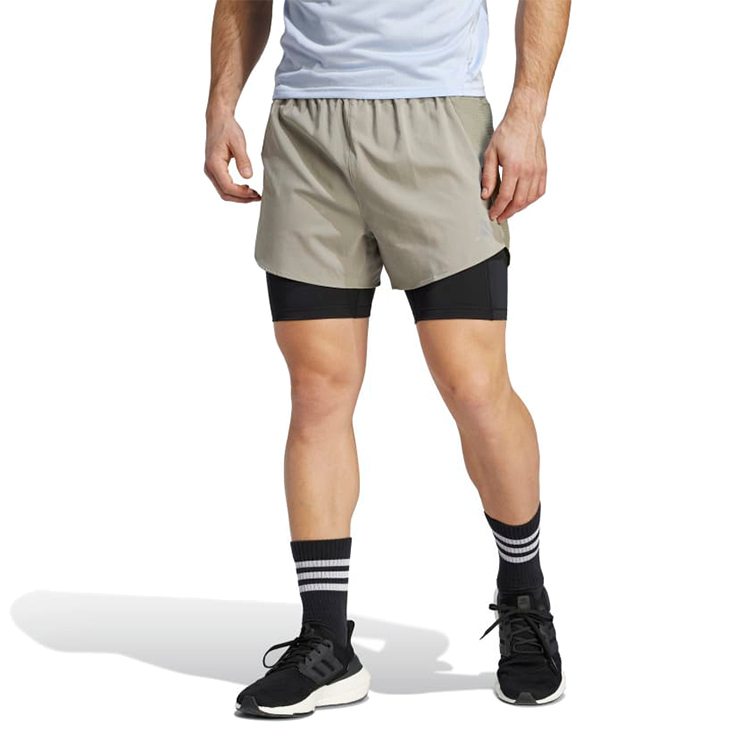 Шорты мужские Adidas D4R SHORT 2IN1 L Серый photo 2