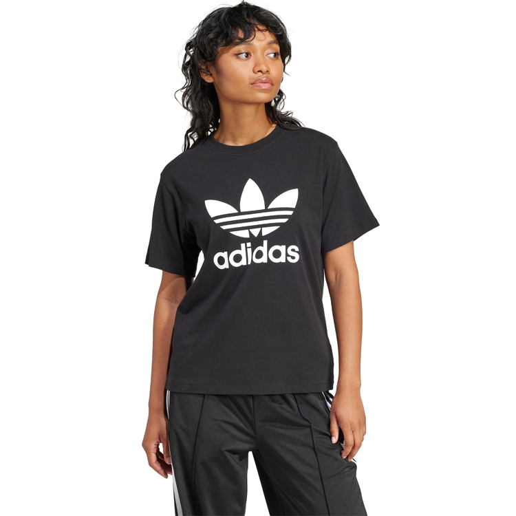 Tricou Adidas TREFOIL TEE XXS Negru Femei photo 3
