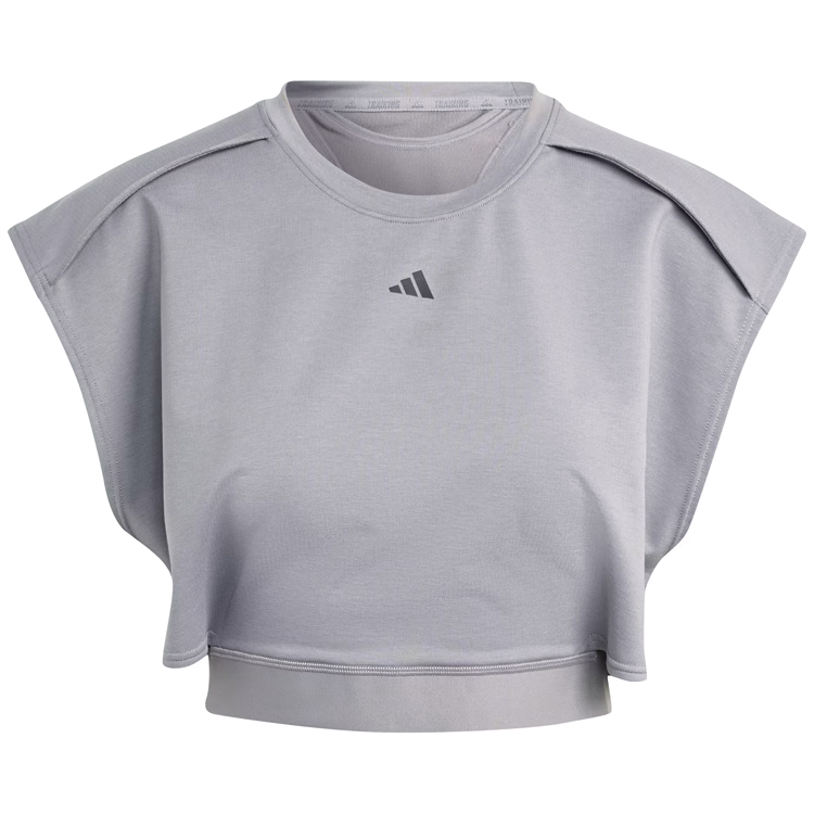 Майка Adidas POWER CROP T / Женский / XXS / Серый photo 1