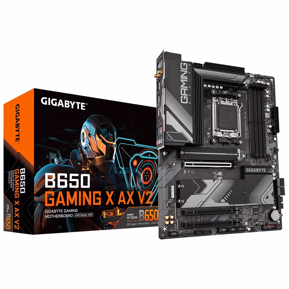 Материнская плата GIGABYTE B650 GAMING X AX V2/ AM5/ B650/ DDR5/ ATX 