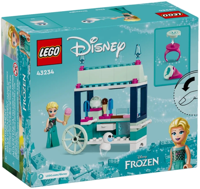 Constructor Lego Disney Elsas Frozen Treats 43234 de la 5+ ani photo 1