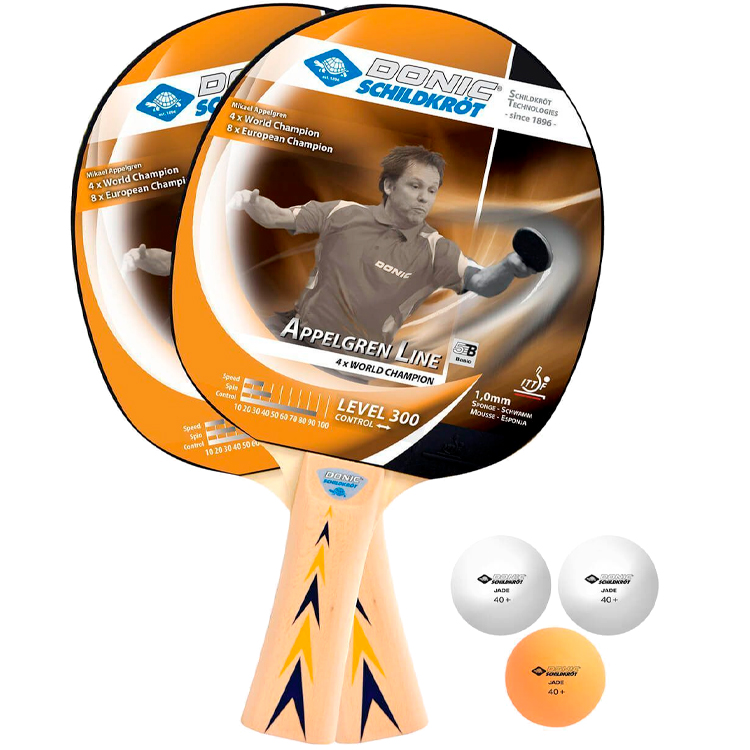 Set pentru tenis de masa cu minge Donic Appelgren 300 Set photo 2