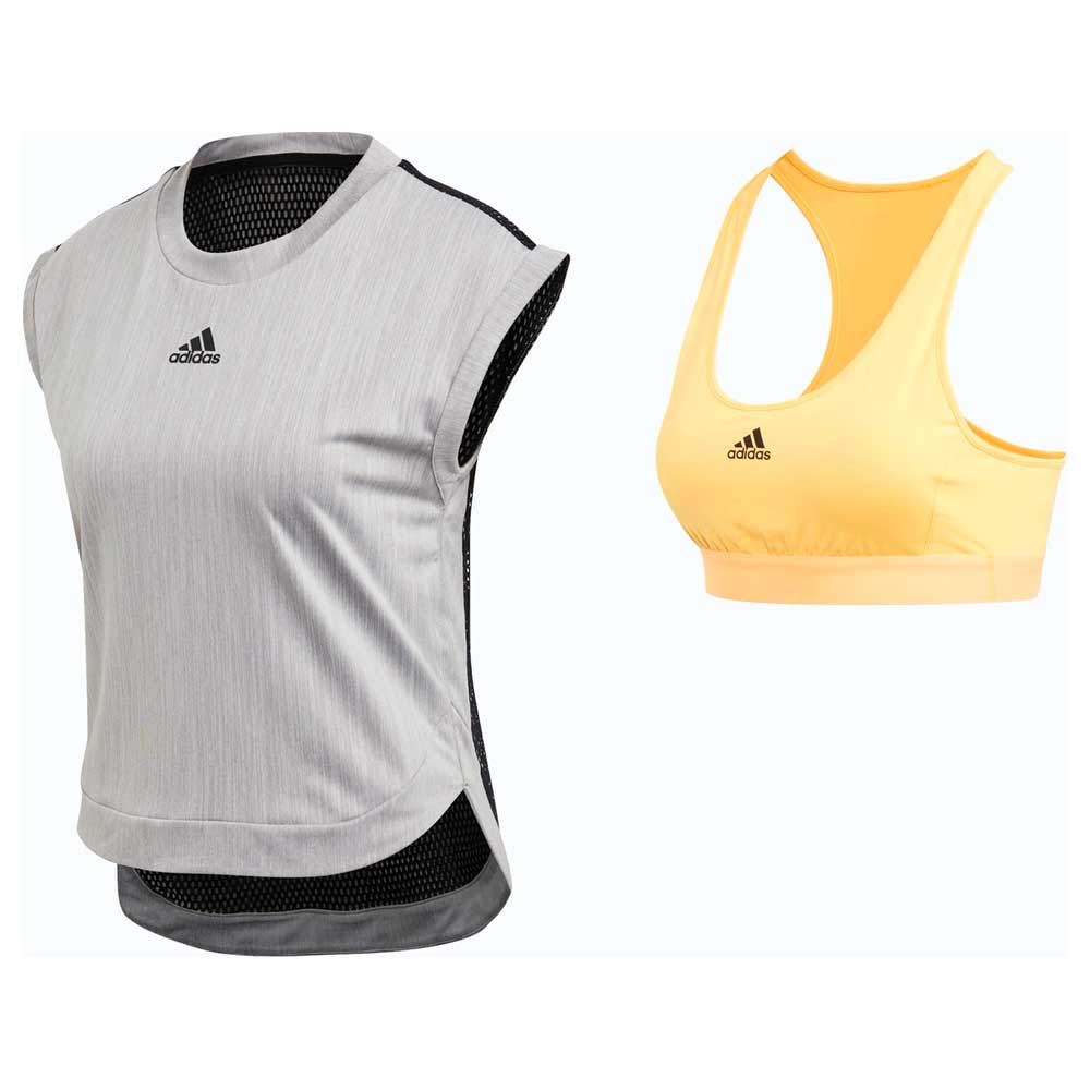 Tricou Adidas NY WOMEN TEE / Femei / 2XS / Gri photo 1 Tricou Adidas NY WOMEN TEE / Femei / 2XS / Gri photo 1