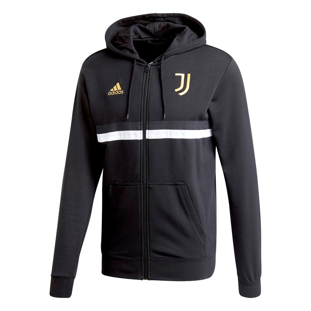 Hanorac pt bărbați Adidas JUVE 3S FZ HD L Negru photo 1