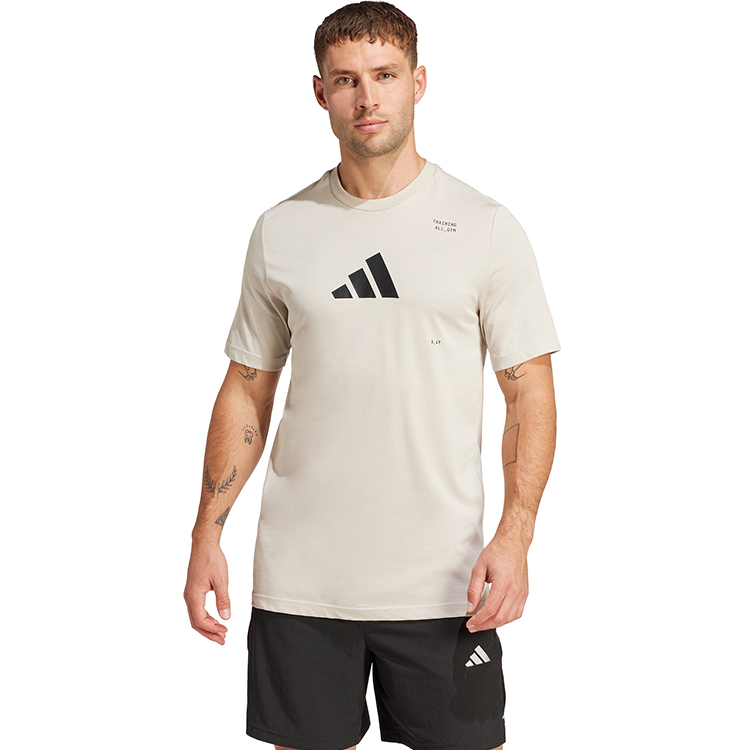Tricou bărbătesc Adidas M TR CAT G T S Gri photo 1 Tricou bărbătesc Adidas M TR CAT G T S Gri photo 1
