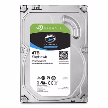 3.5" HDD 4.0TB Seagate ST4000VX007 SkyHawk™ Surveillance, 5900rpm, 64MB, 24x7, SATAIII 