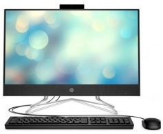 All-in-One PC - 23.8" HP AiO 24-df1068ur 23.8" FHD IPS AG, Intel Core i3-1125G4, 1x8GB (2 slots) DDR4, 512GB M.2 PCIe NVMe SSD, Intel Internal Graphics, CR, HD Cam, WiFi ac 1x1 + BT5, HDMI, LAN, Wired USB KB & USB mouse, Windows 11 SL, Jet Black. thumbnav 1