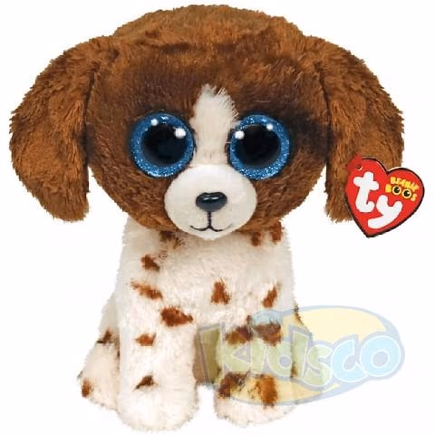 BB MUDDLES - brown/white dog 24 cm