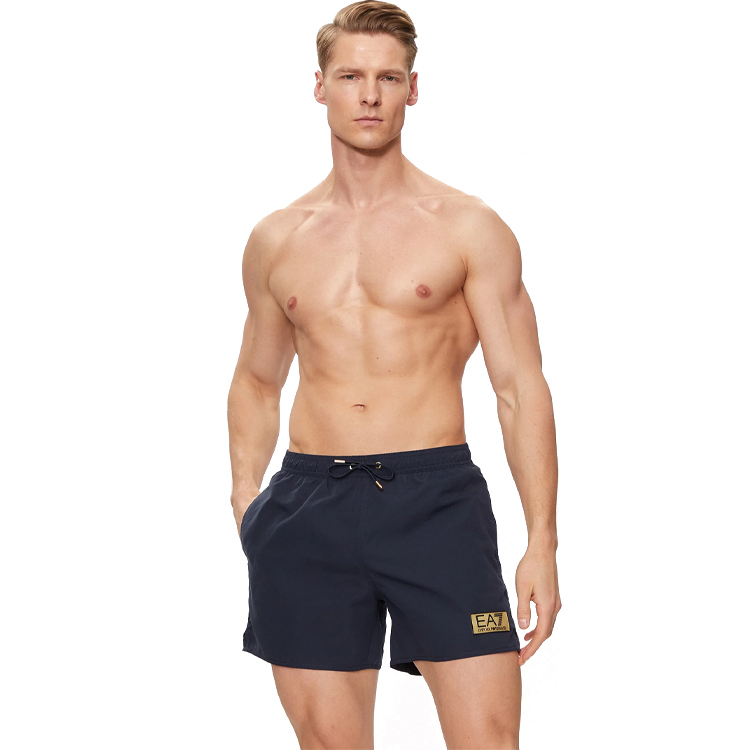 Шорты мужские EA7 EMPORIO ARMANI MENS WOVEN BOXER 48 Синий photo 2