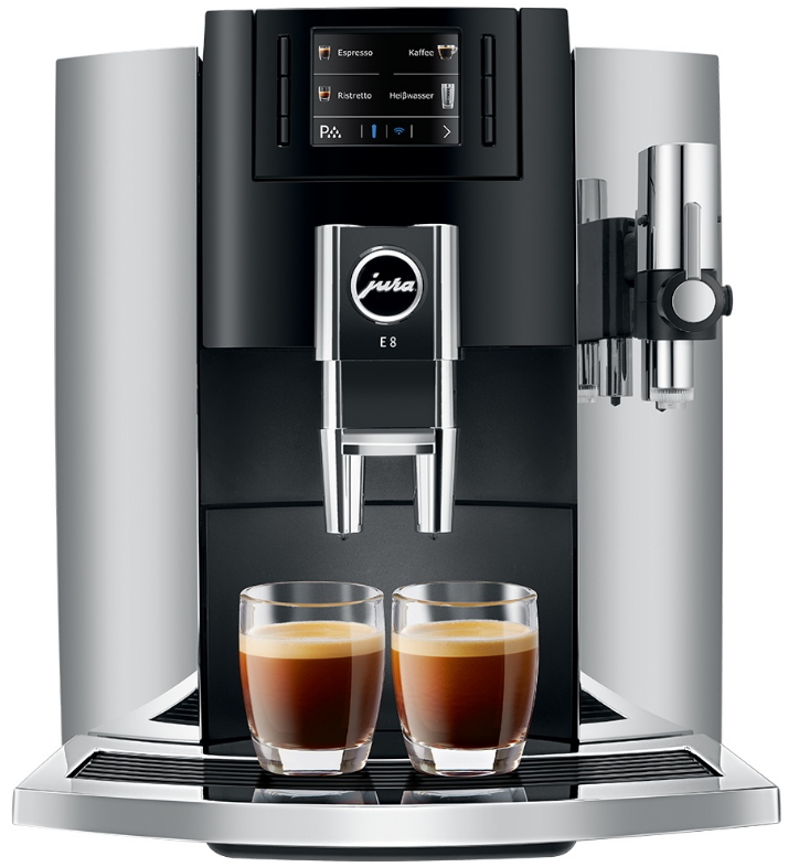 Aparat de cafea JURA E8 Chrome, 15235 photo Aparat de cafea JURA E8 Chrome, 15235 photo