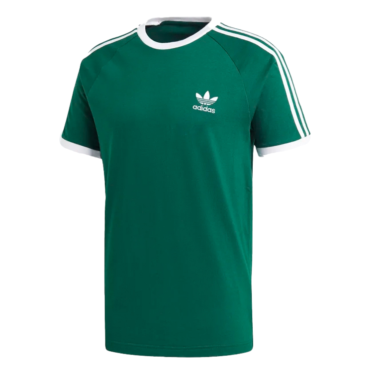 Футболка мужская Adidas 3-STRIPES TEE S Зеленый photo 1