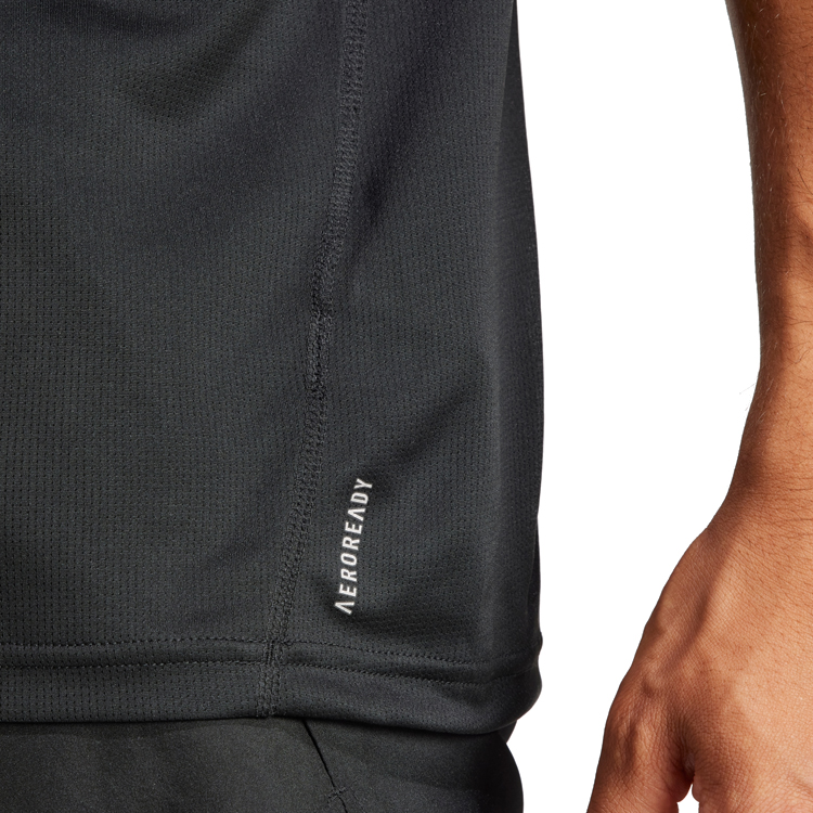 Tricou bărbătesc Adidas RUN IT TEE S Negru photo 4