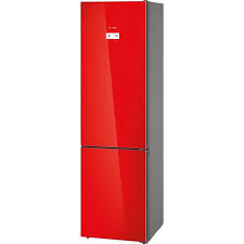 Frigider cu doua usi Bosch KGN39LR35 / 290 l / 203 cm / A++ / Rosu photo 1