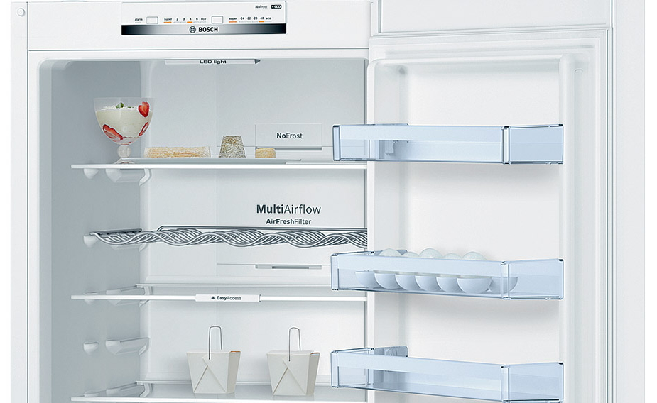 Frigider cu doua usi Bosch KGN39VW35 / 366 l / 203 cm / A++ / Alb photo 2