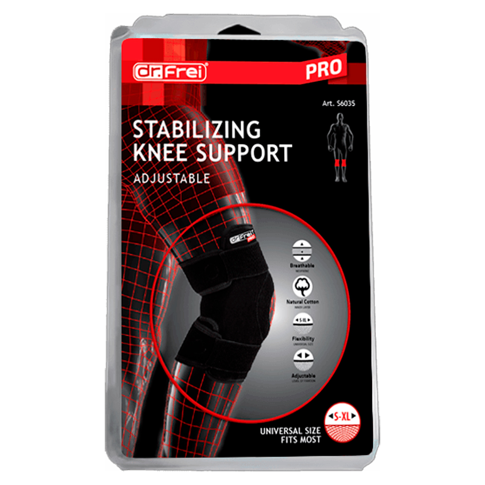 Суппорт колена Dr Frei PRO-6035 Knee Bandage photo Суппорт колена Dr Frei PRO-6035 Knee Bandage photo