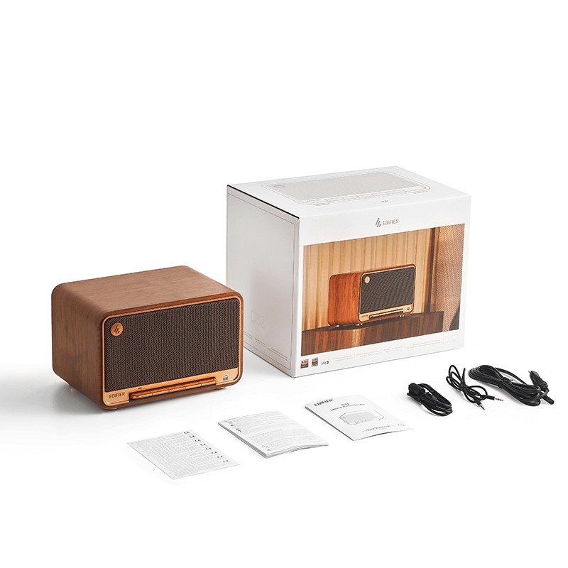Boxa Bluetooth de masa Edifier D32 Brown/ 60W / Apple AirPlay2 / Bluetooth 5.3 / 5200mAh photo 6