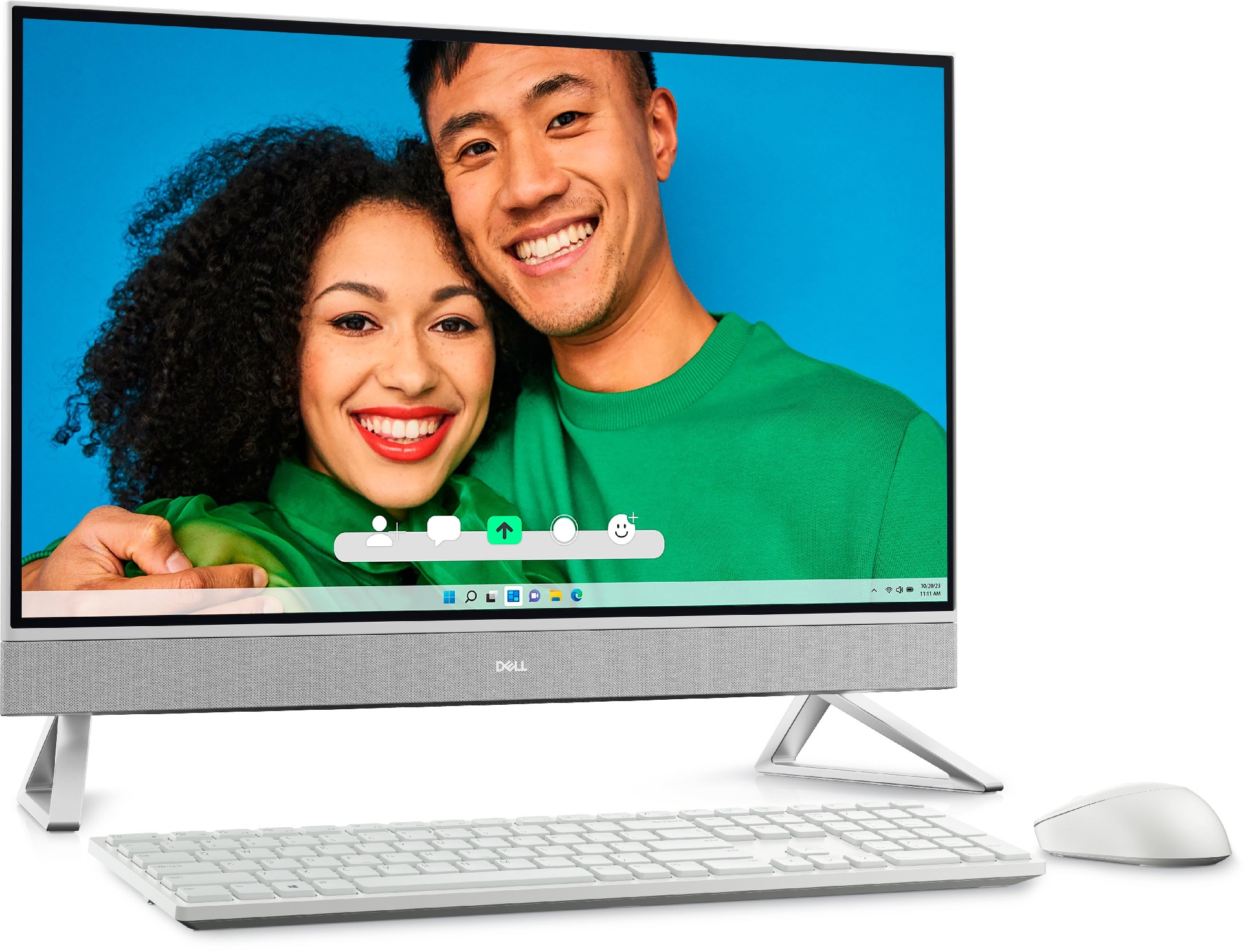 All-in-One PC 27” DELL lnspiron 7730/ Intel Core 7 150U/ 16GB / 1TB SSD / Win10Home / Pearl White photo 2