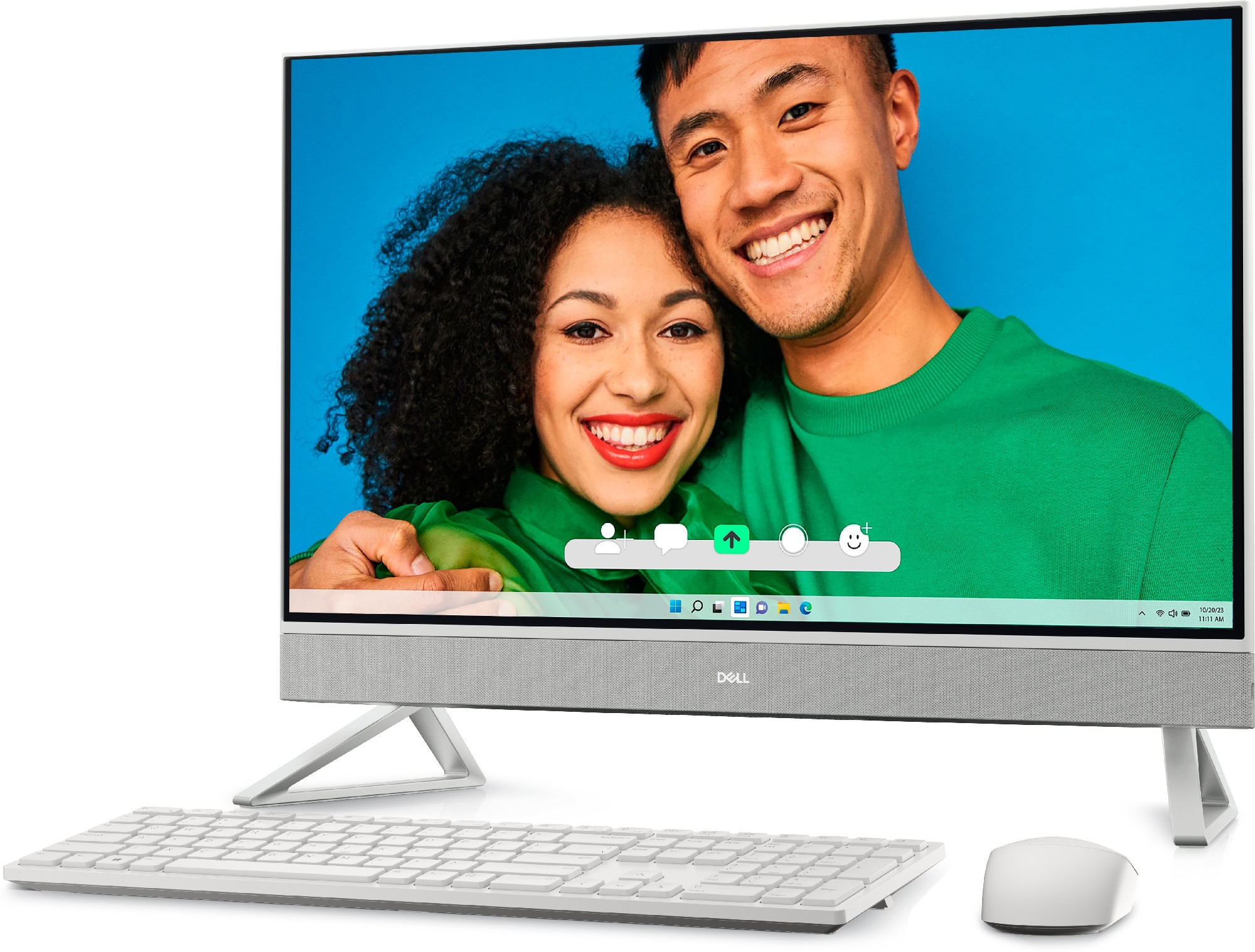 All-in-One PC 27” DELL lnspiron 7730/ Intel Core 7 150U/ 16GB / 1TB SSD / Win10Home / Pearl White photo 3